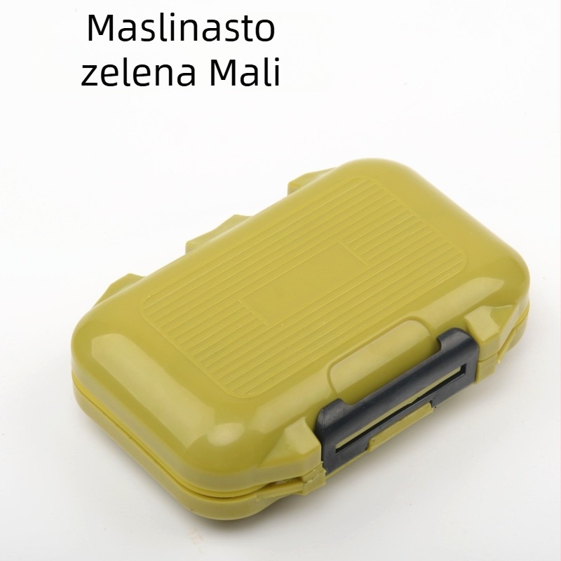 Plastična kutija za ribolovnu opremu, odjeljci za varalice i dijelove