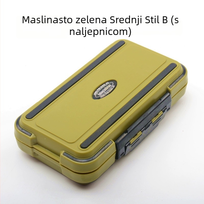 Plastična kutija za ribolovnu opremu, odjeljci za varalice i dijelove