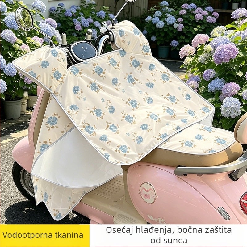 Pokriva protiv vjetra za električna vozila — vodootporna i zaštita od sunca, pogodna za sve sezone