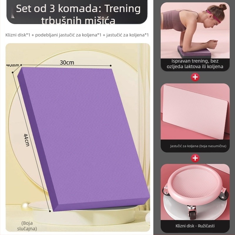 Disk za trbušne treninge – tihi uređaj za kućnu upotrebu