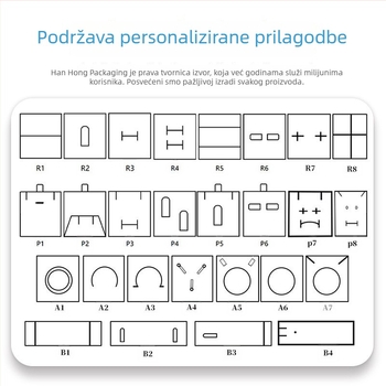 PU kožna kutija za nakit s zlatnom kopčom – Izvrsna izrada za narukvice, prstene i privjeske; Dostupne boje: bijela, burgundija, tamnoplava