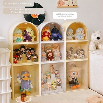 Akrilni vitrin za izlaganje Blind Box lutki i plišastih figurica