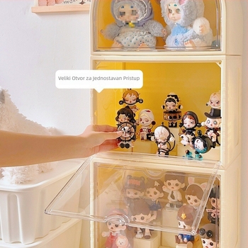 Akrilni vitrin za izlaganje Blind Box lutki i plišastih figurica