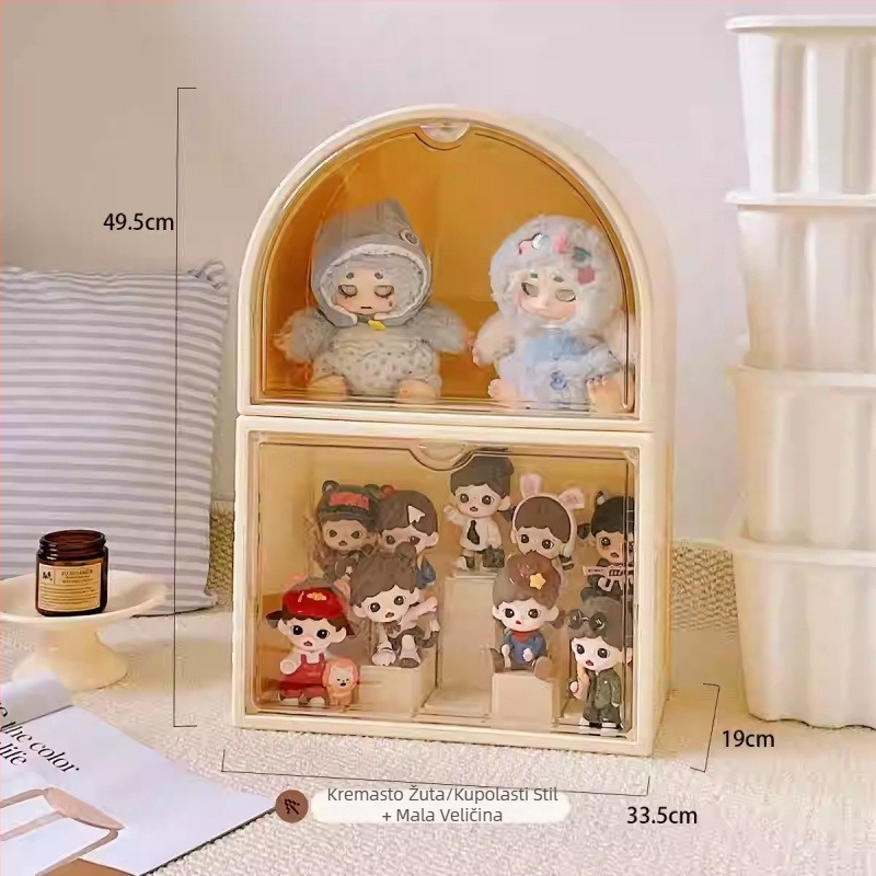 Akrilni vitrin za izlaganje Blind Box lutki i plišastih figurica