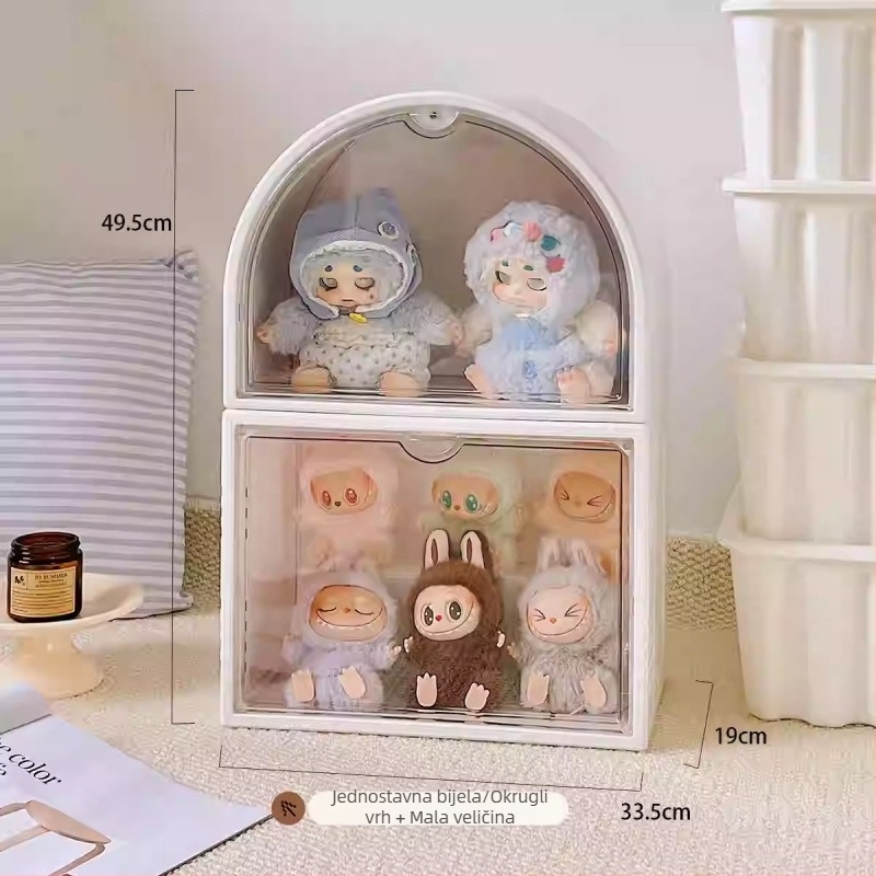 Akrilni vitrin za izlaganje Blind Box lutki i plišastih figurica