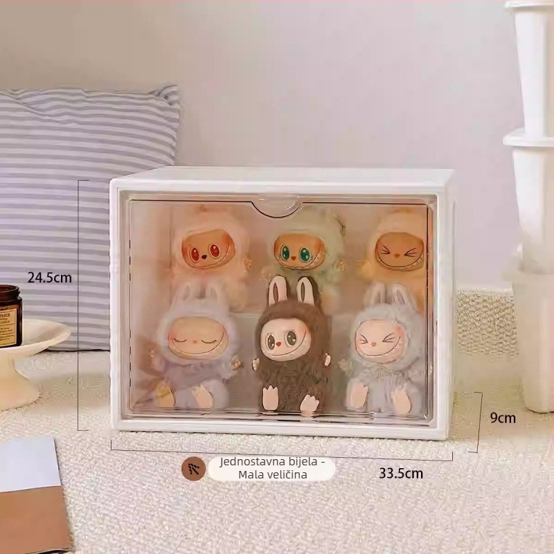 Akrilni vitrin za izlaganje Blind Box lutki i plišastih figurica
