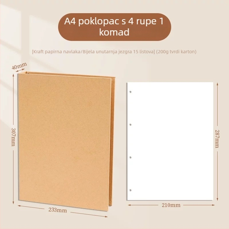Sjećnik za završetak šestog razreda – DIY prazan foto-album za rast i zapise o razredu