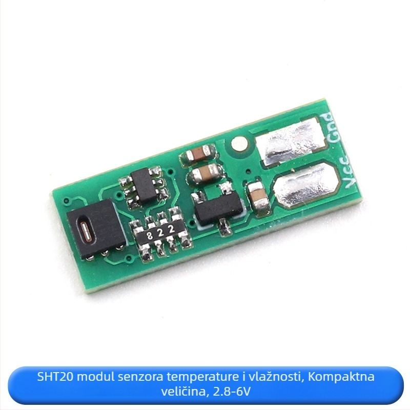 Senzor temperature i vlage SHT20/SHT30/31/35, modul, I2C digitalno sučelje, širok raspon napona