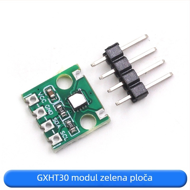 Senzor temperature i vlage SHT20/SHT30/31/35, modul, I2C digitalno sučelje, širok raspon napona
