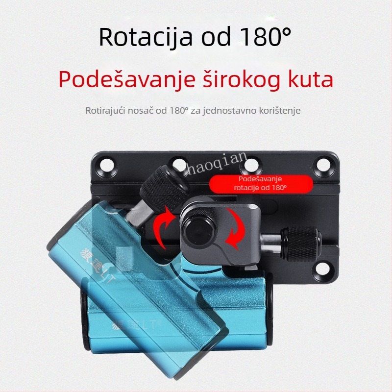 Troje dijelni set dodataka za kutiju za ribolov od aluminijsko-magnezijske legure, veliki držač za ulov, zaštita ribe i stalak za mamac