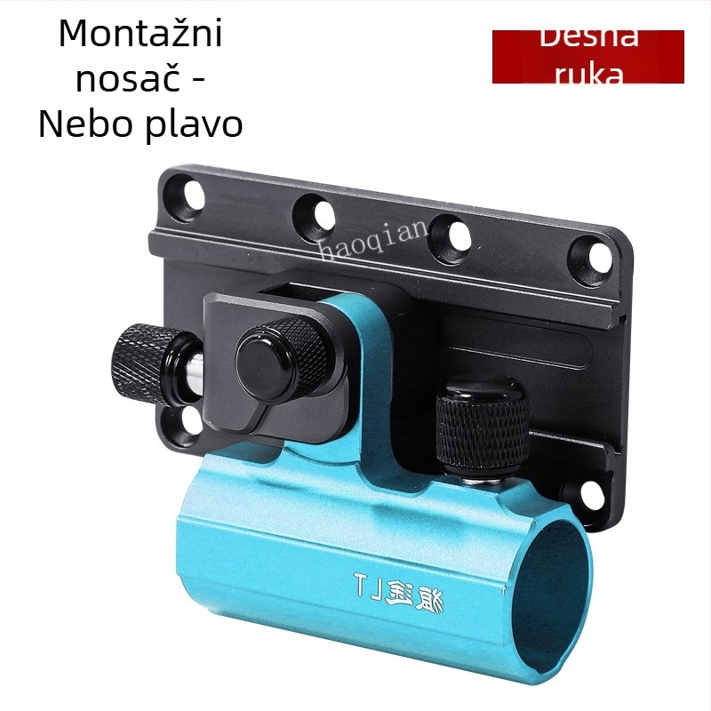 Troje dijelni set dodataka za kutiju za ribolov od aluminijsko-magnezijske legure, veliki držač za ulov, zaštita ribe i stalak za mamac