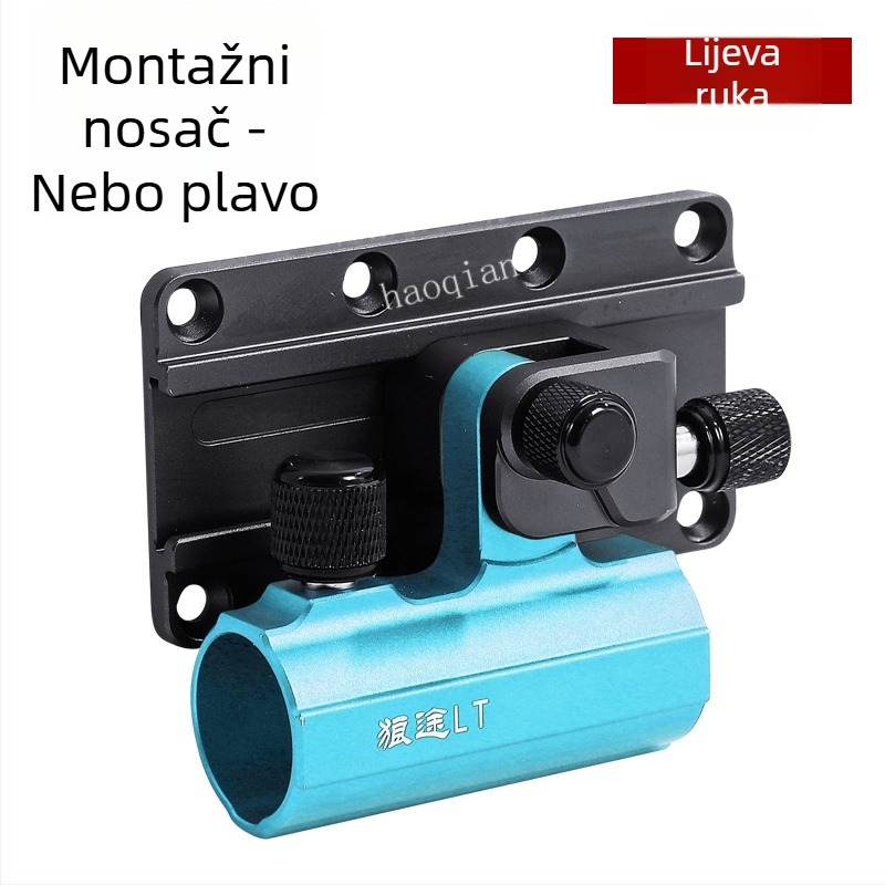 Troje dijelni set dodataka za kutiju za ribolov od aluminijsko-magnezijske legure, veliki držač za ulov, zaštita ribe i stalak za mamac