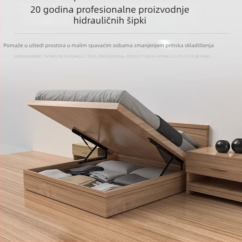 Gasni amortizeri za tatami krevete, hidraulične šipke za podršku lameliranih okvira, pneumatski podizači kreveta