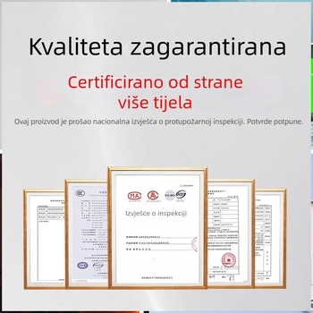 Novo nacionalno standardno vatrogasno svjetlo za izlaz s oznakom kata i digitalnim prikazom kata