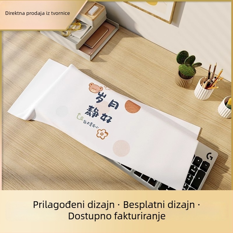 Univerzalni pokrov za prašinu za mehaničke tipkovnice, kompatibilan s 87 i 108 tipkama