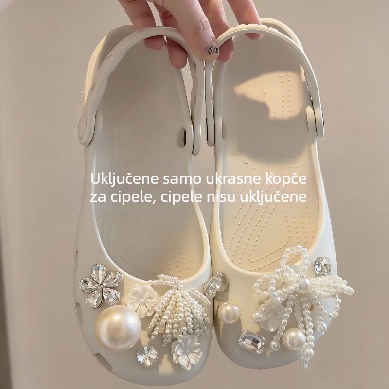 Crocs cvjetni dodaci s kristalnim rhinestones za DIY