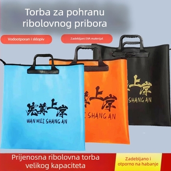 Sklopiva vodootporna torba za ribe i skladištenje ribolovne opreme