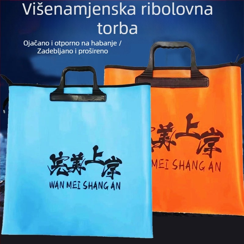 Sklopiva vodootporna torba za ribe i skladištenje ribolovne opreme