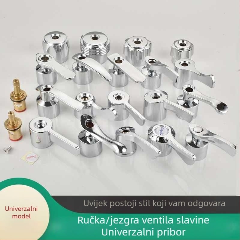 Kuhinjska slavina s debelim dodatnim držačem, mlaznica s brzim otvaranjem za mop sudoper, ručni kotačić za upravljanje, kuhinja s jednim/dvostrukim držačem