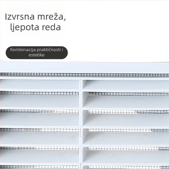 PP rešetkast zidni ventilacijski otvor, jednoslojni