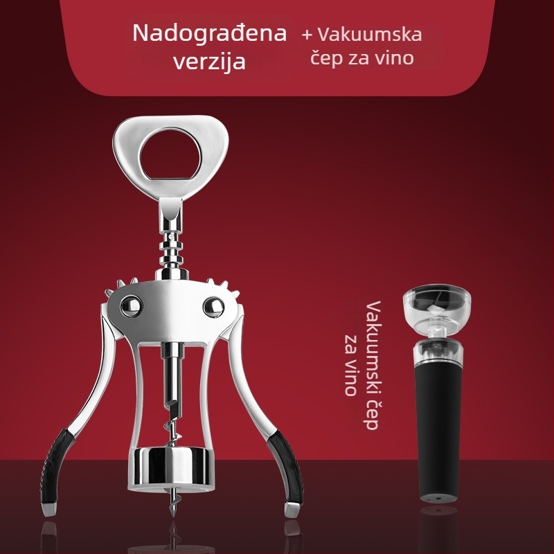 Tianxi set otvarača za vino i pivo od nehrđajućeg čelika – višenamjenski, personaliziran za kućnu upotrebu