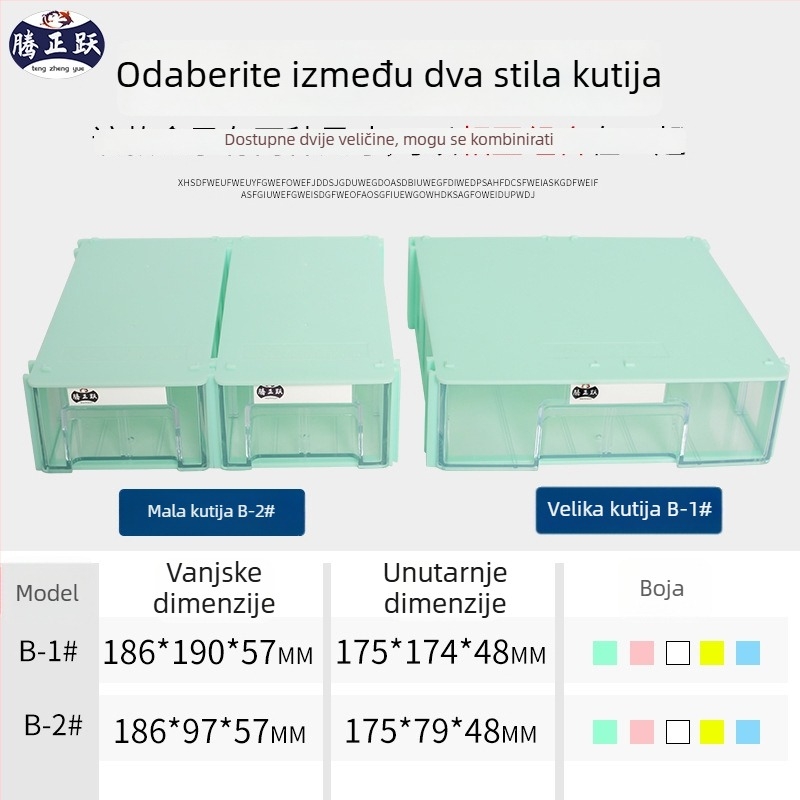 Tengzhengyue Organizator radne površine s ladicom za punjače i kablove, s odvojivim policom