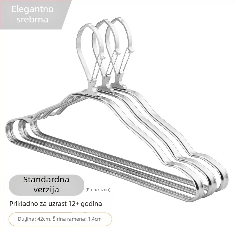 Vješalica za odjeću od aluminijskog legura s automatskom kopčom, kućni sušilo za vanjsku upotrebu na visokim etažama