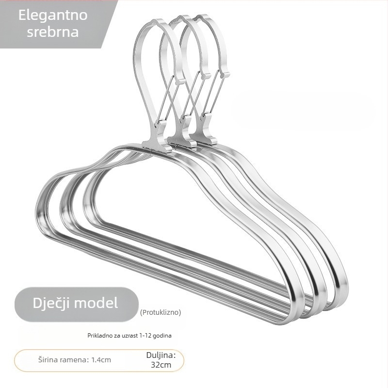 Vješalica za odjeću od aluminijskog legura s automatskom kopčom, kućni sušilo za vanjsku upotrebu na visokim etažama