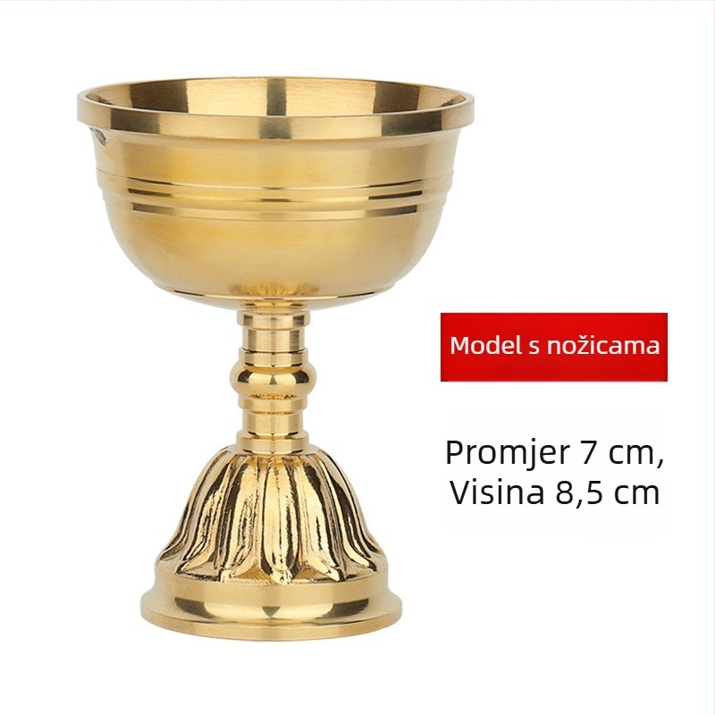 Mesing držač maslene lampe, podloga za lampu i dekor za dom