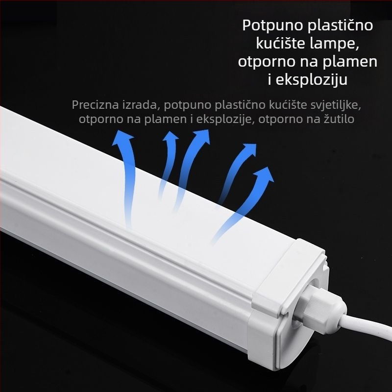 IP65 LED traka svjetlo s trostranom zaštitom za čistu radionicu i detaljnu njegu automobila