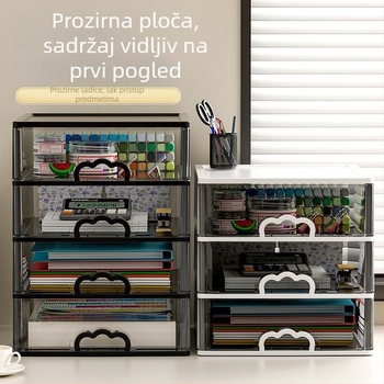Bez montaže višeslojni kozmetički ormarić za dom