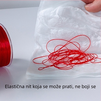 Elastična narukvica s kristalnim perlama