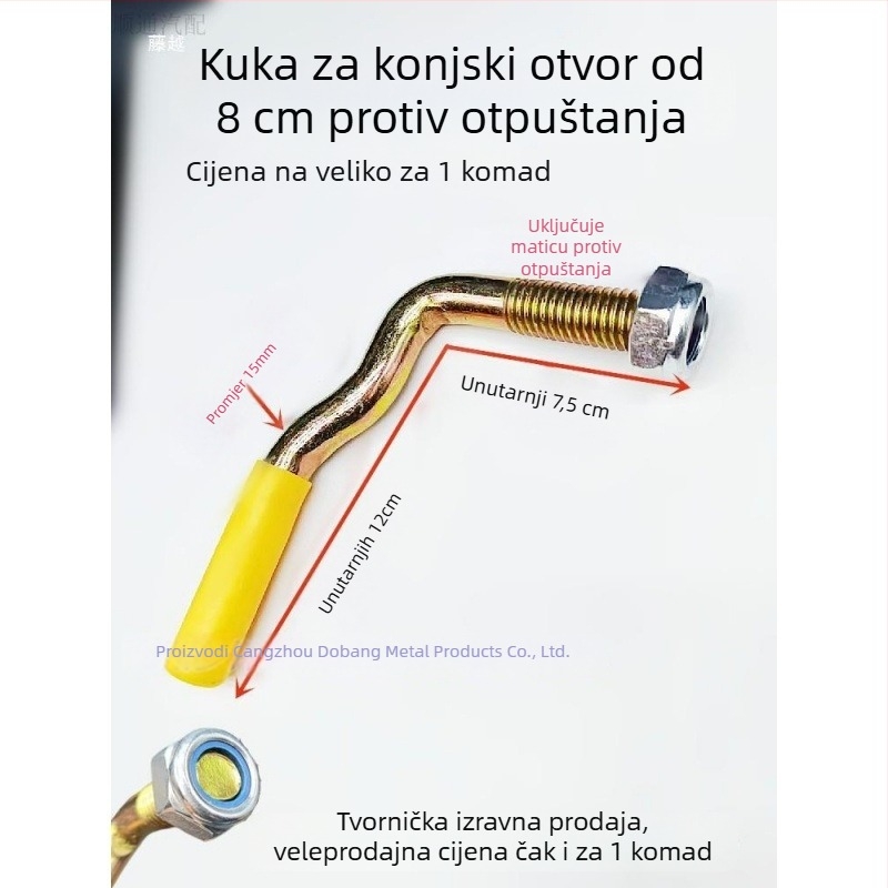Šarka za teretno vozilo, industrijska vrata, šarka za panel ograđe, osovina za okretanje panela