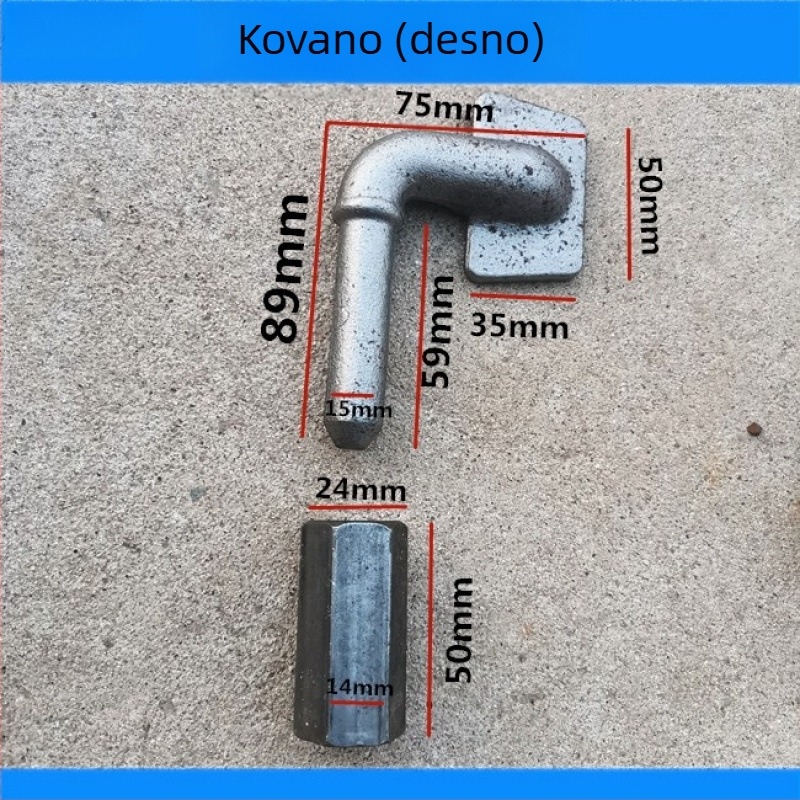 Šarka za teretno vozilo, industrijska vrata, šarka za panel ograđe, osovina za okretanje panela