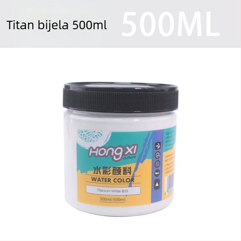 500 ml boca akvarelne i gouache boje, za početnike, 24 boje