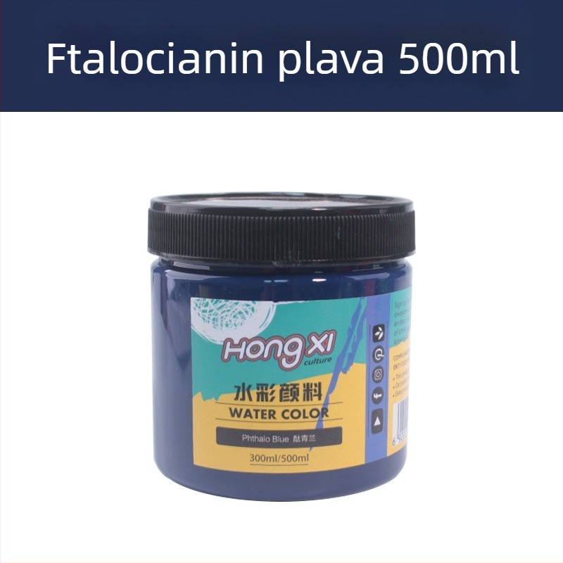 500 ml boca akvarelne i gouache boje, za početnike, 24 boje