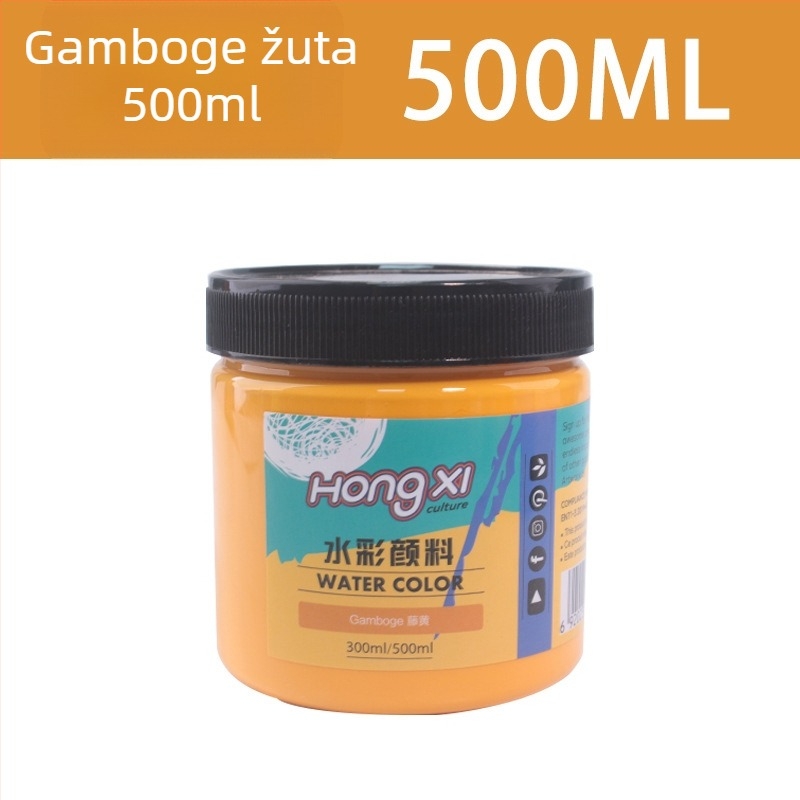 500 ml boca akvarelne i gouache boje, za početnike, 24 boje