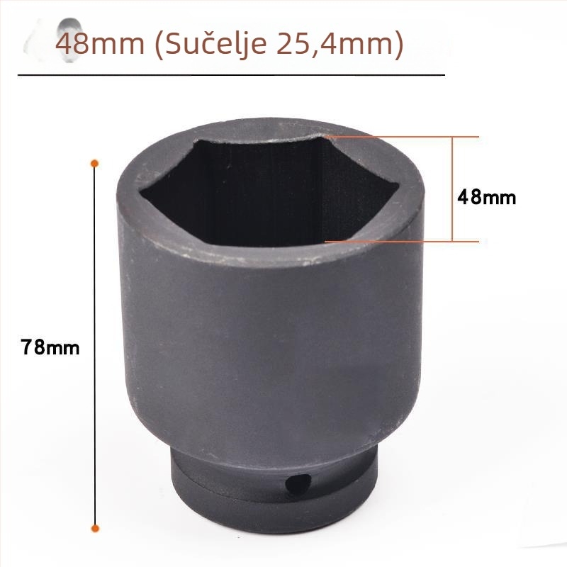 Teški pneumatski set viljuškastih ključeva s interfejsom 1 inč / 25 mm