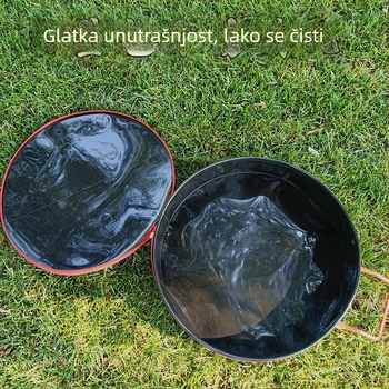55 cm okrugla sklopiva torba za ribolovnu opremu, vodootporna i otporna na habanje