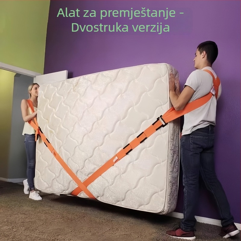 Torba za pakiranje madraca s vodootpornom ručkom i zatvaračem – zaštitna navlaka za preseljenje