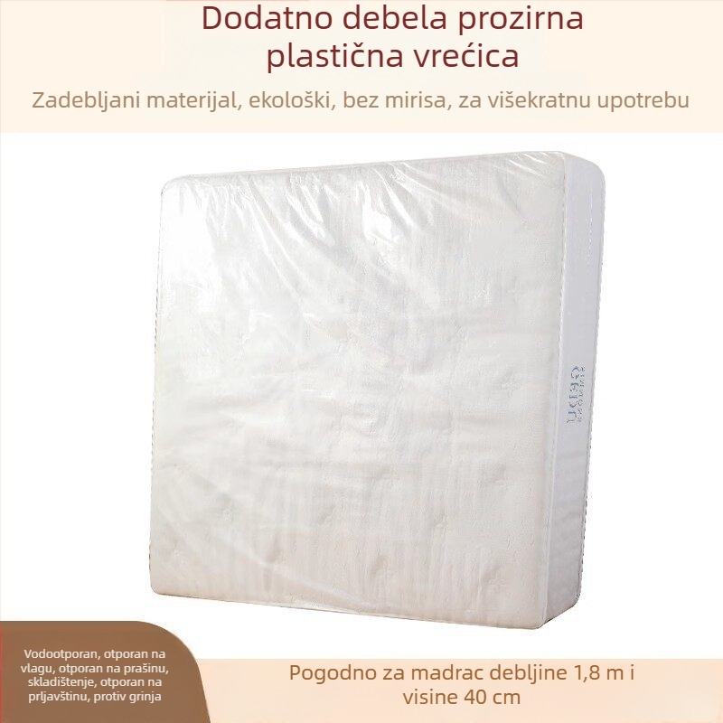 Torba za pakiranje madraca s vodootpornom ručkom i zatvaračem – zaštitna navlaka za preseljenje