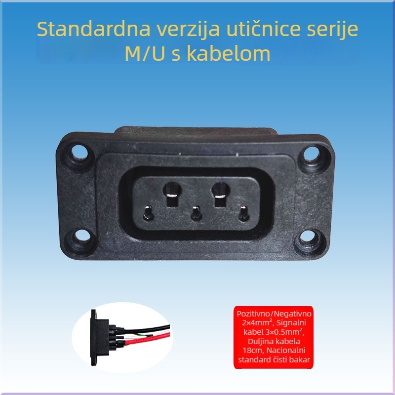 NIU litij baterija električno vozilo konverter adapter kabel s muški i ženski priključci za stanicu za punjenje N1GF