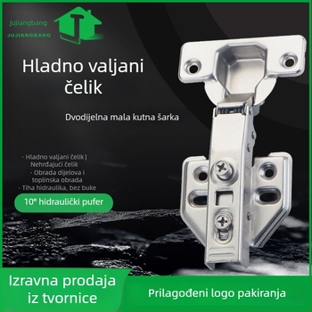 Panta s amortizerom za kućne ormariće, dvostupan, mali kut