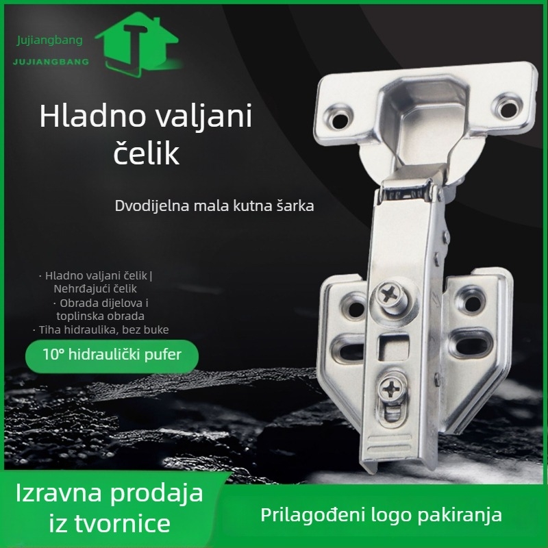 Panta s amortizerom za kućne ormariće, dvostupan, mali kut