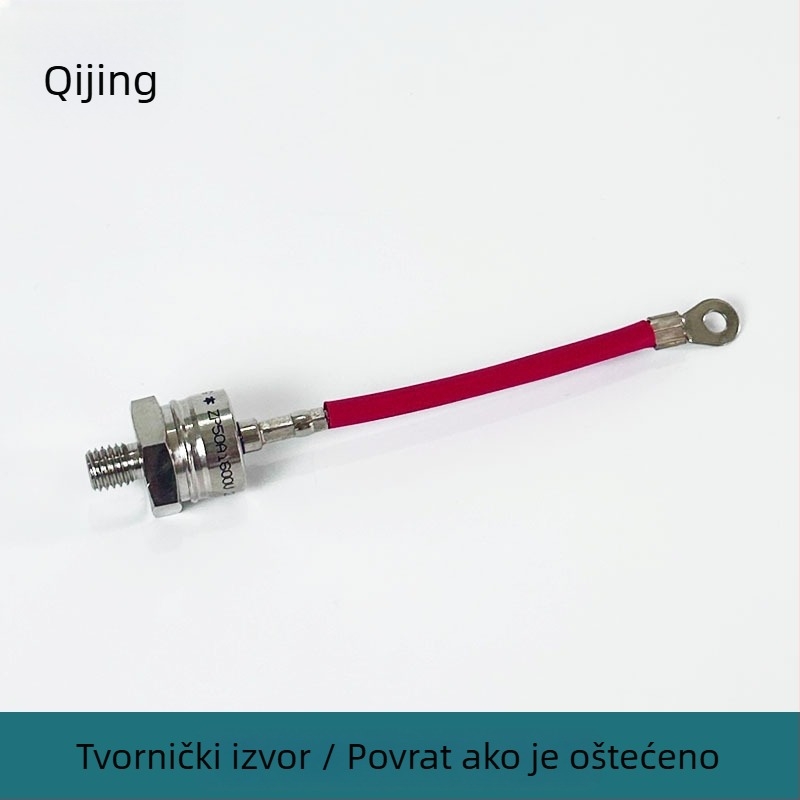 Dioda za ispravljanje silicija spiralnog tipa, s vijčanim priključkom, ZP50A1600V; ZP5A10A20A30A100A200A300A