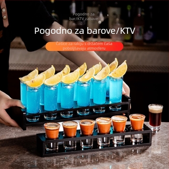 Bullet Cup set čašica za šot s nosačem za B-52 koktel i čaše za liker za bar