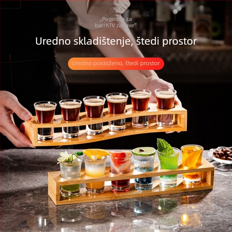 Bullet Cup set čašica za šot s nosačem za B-52 koktel i čaše za liker za bar