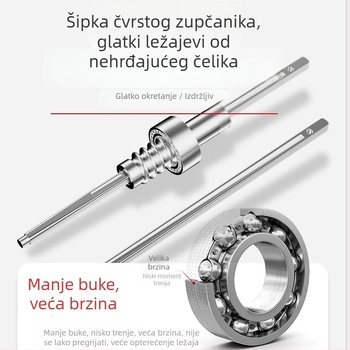 Potpuno metalna spining mašina, s plitkim bubnjem, za morski ribolov i duga bacanja.