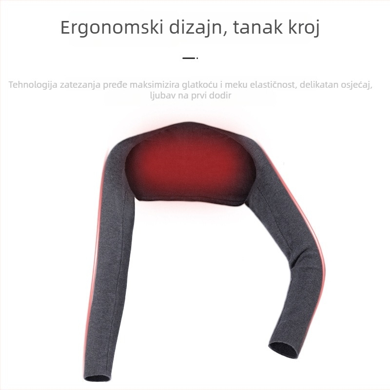 Pamukasti štitnik za ramena za muškarce i žene, lagana toplina za proljeće i ljeto, pogodan za spavanje u klimatiziranoj sobi, zaštita vrata i ramena.