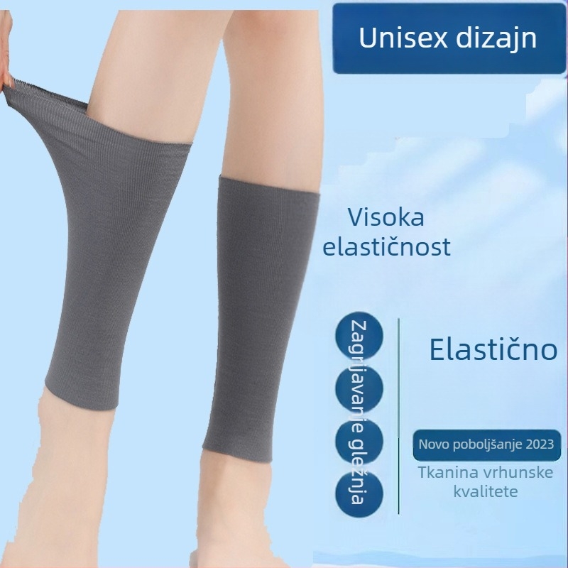 Zaštita gležnja za proljeće-ljeto, unisex, tanak zaštitni navlak, UV zaštita, toplina, modalna tkanina
